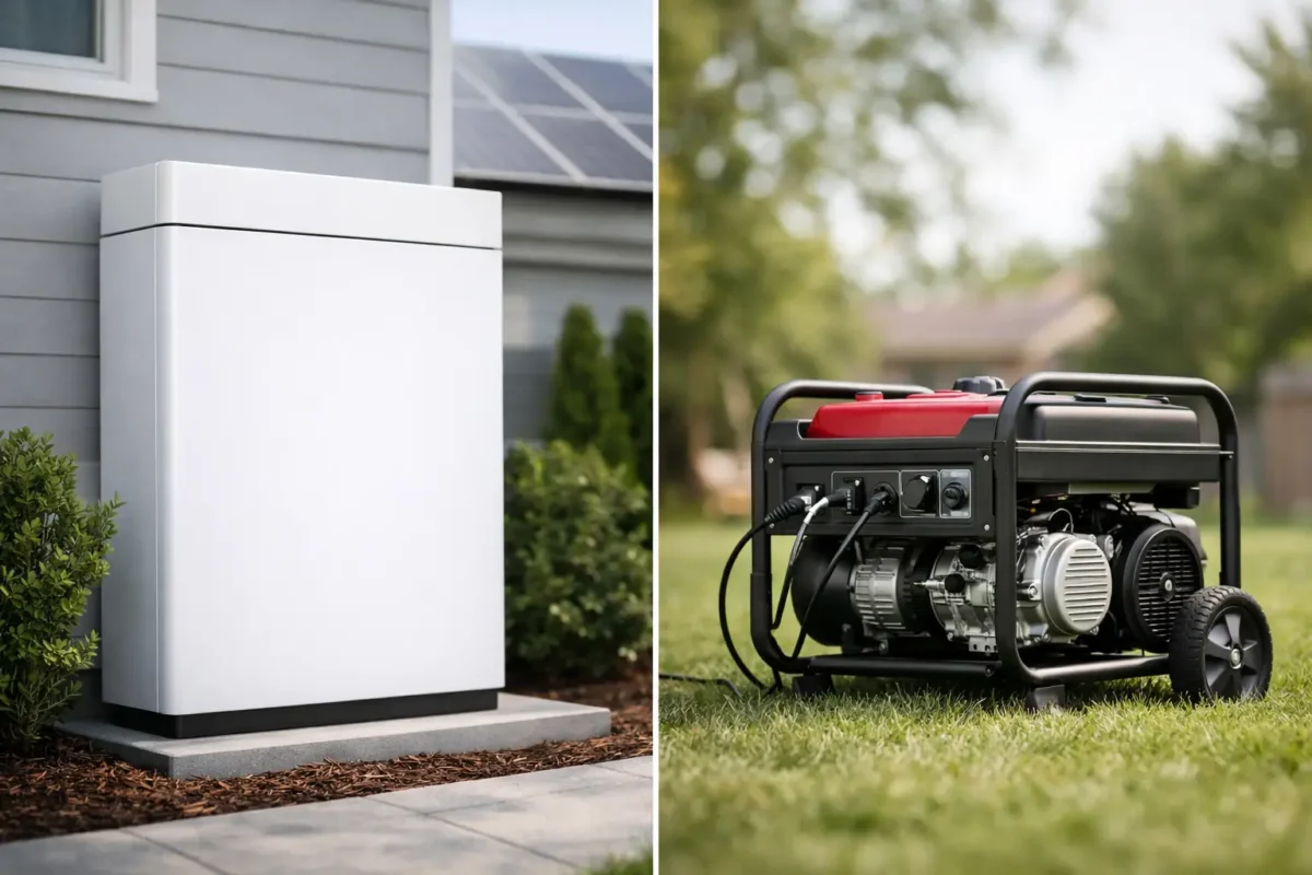 Battery Backup Versus Generator: Which Fits?