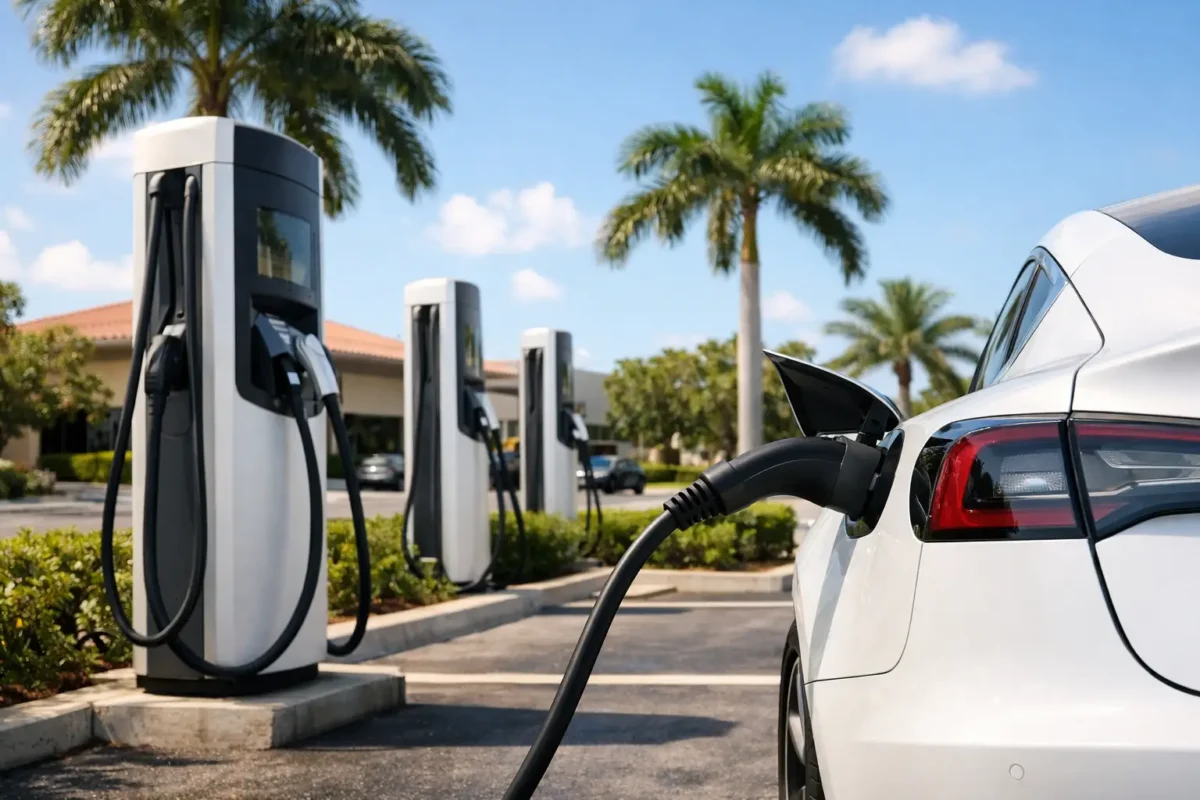 Commercial EV Charger Installation for Florida Sites