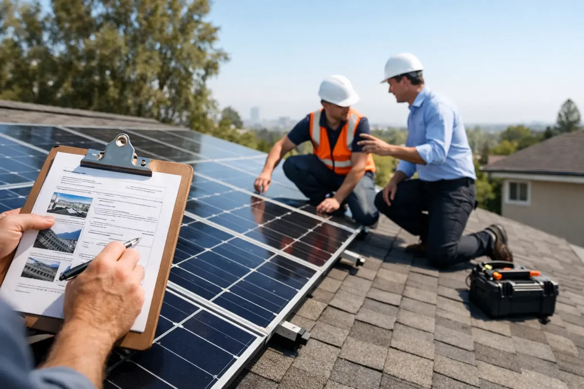A Solar Violation Resolution Example That Closes Permits